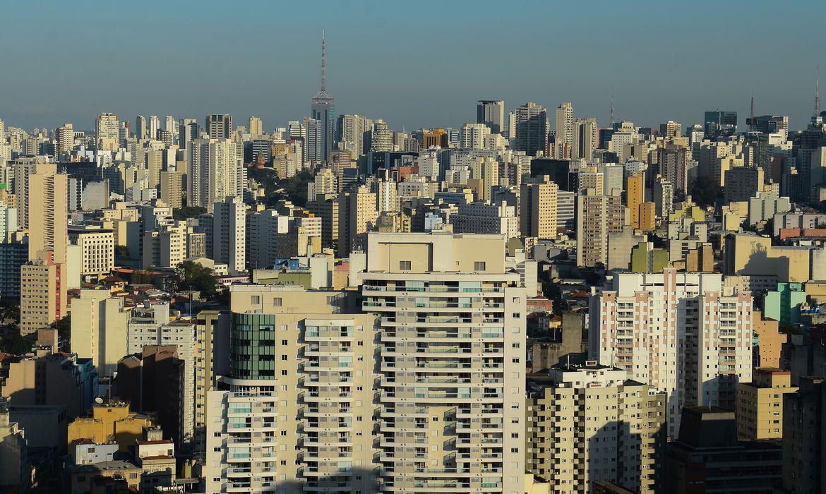 Vista do Edifício Itália, região central.