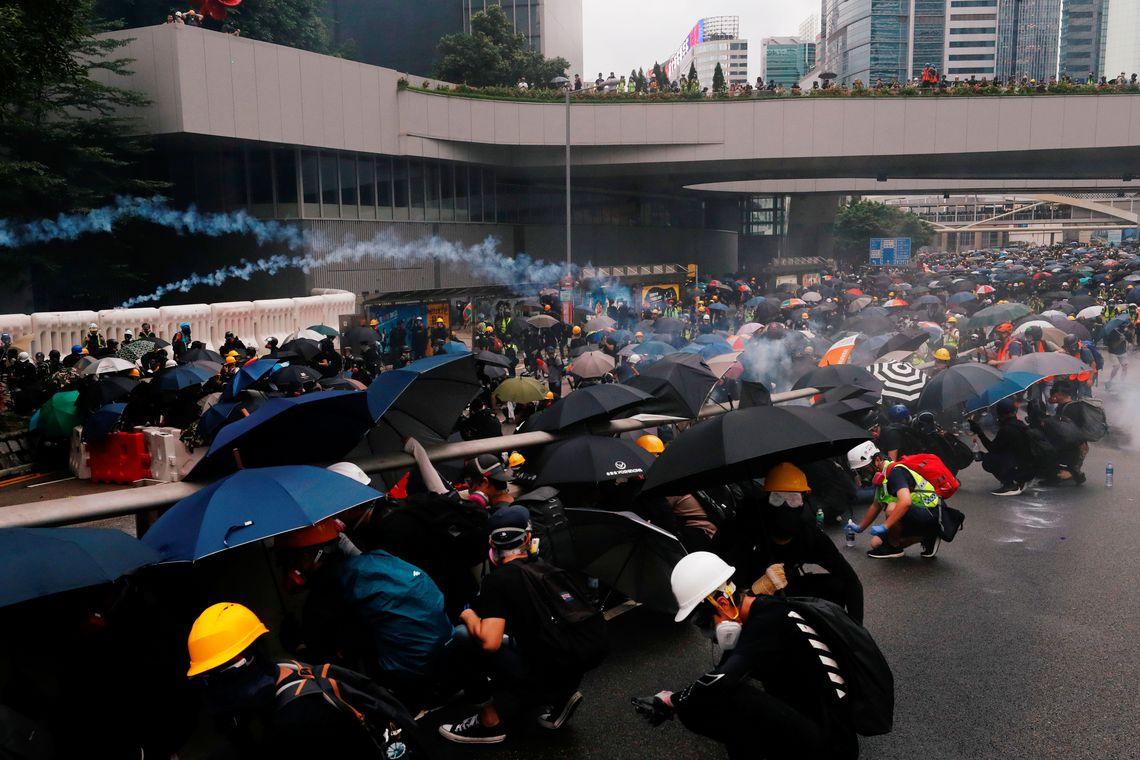 PROTESTOS HONG CONG