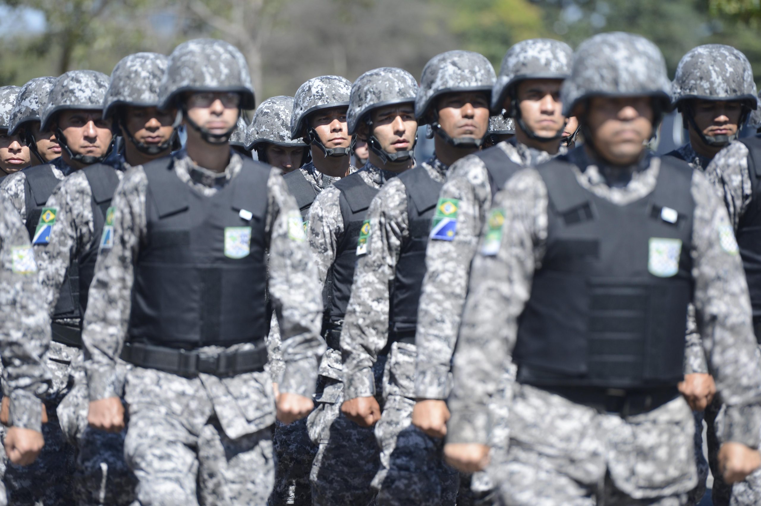 Formatura da Força Nacional