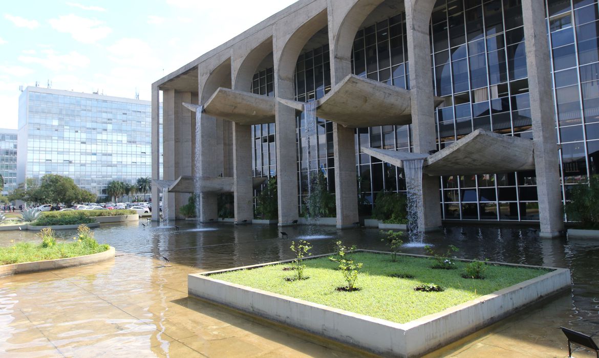 Palácio da Justiça na Esplanada dos Ministérios