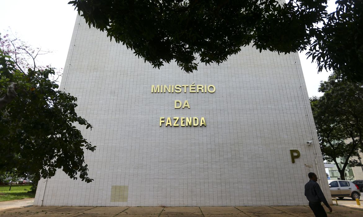 Brasília (DF), 10/04/2023 – Fachada do ministério da Fazenda.