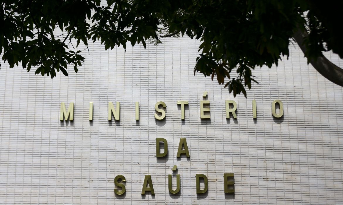 Brasília (DF), 10/04/2023 – Fachada do ministério da Saúde.