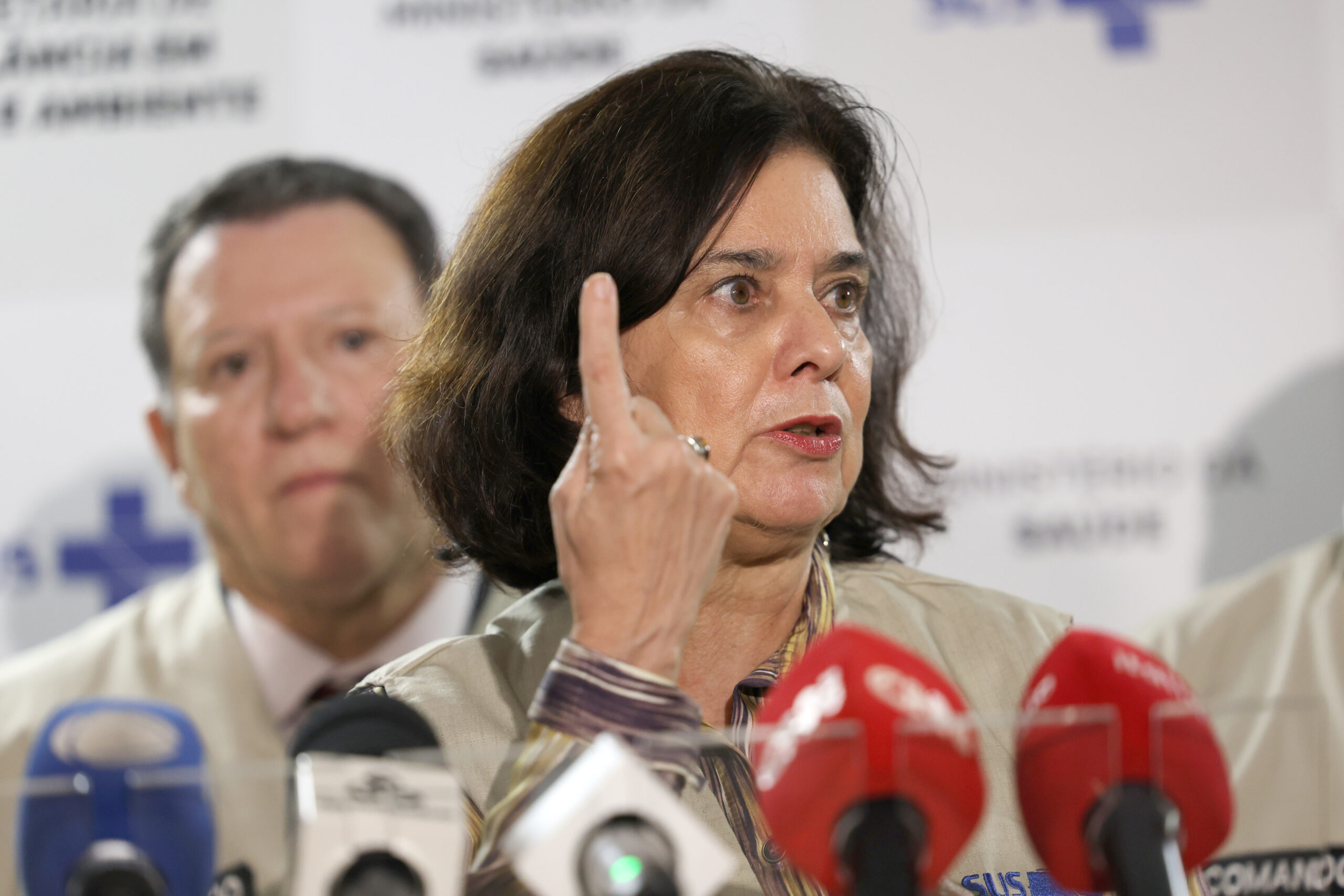 Entrevista coletiva sobre o ações contra Mpox